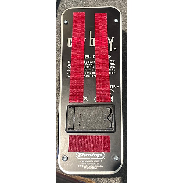 Used Dunlop GCB95 Original Crybaby Wah Effect Pedal