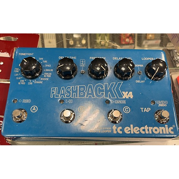 Used TC Electronic Flashback X4 Delay And Looper Effect Pedal