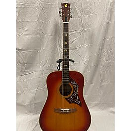 Used Univox Used Univox U-3025 2 Tone Sunburst Acoustic Guitar