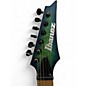 Used Ibanez RGAIX6MQM Emerald Green Solid Body Electric Guitar