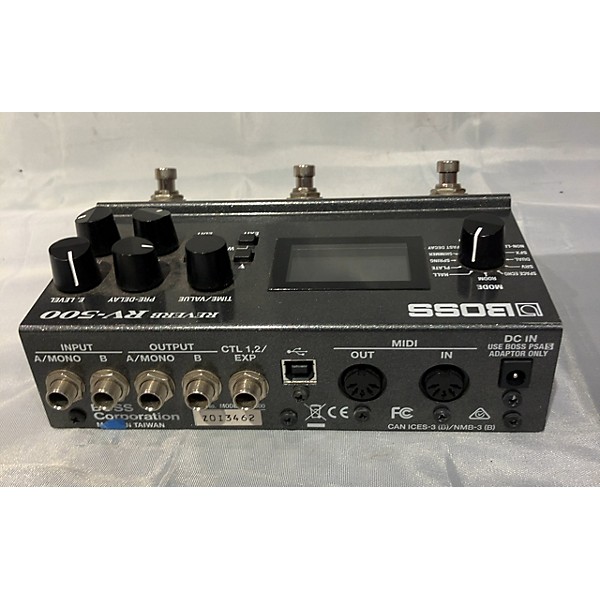 Used BOSS RV500 Reverb Effect Pedal