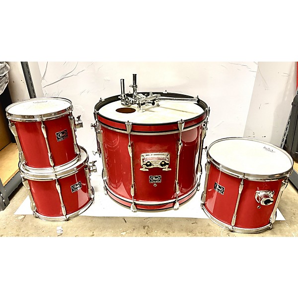 Used Pearl Used Pearl 4 piece Export Red Drum Kit