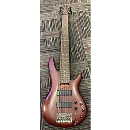 Used Ibanez Used Ibanez SR506 6 String Brown Electric Bass Guitar