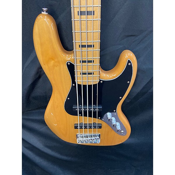 Used Squier Used Squier Classic Vibe 70s Jazz Bass 5 String Natural Electric Bass Guitar