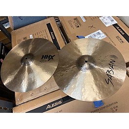 Used SABIAN Used SABIAN 15in HHX COMPLEX MEDIUM HATS Cymbal