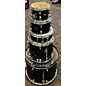 Used Mapex Used Mapex 5 piece Rebel Blue Drum Kit thumbnail