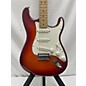 Used Fender Used Fender STD STRAT PLUS TOP MN ACB Aged Cherry Burst Solid Body Electric Guitar