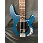 Used Sterling by Music Man Used Sterling By Music Man Sub 4 Blue Electric Bass Guitar