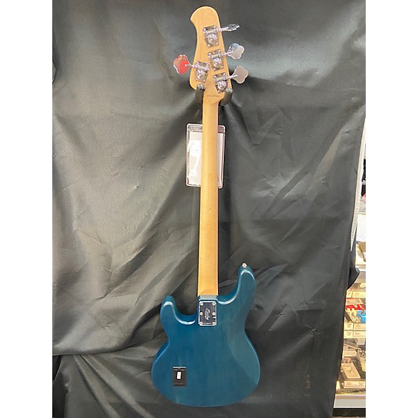 Used Sterling by Music Man Used Sterling By Music Man Sub 4 Blue Electric Bass Guitar