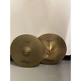 Used Zildjian Used Zildjian 14in New Beat Hi Hat Pair Cymbal