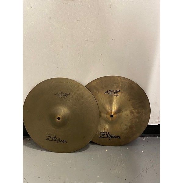 Used Zildjian Used Zildjian 14in New Beat Hi Hat Pair Cymbal