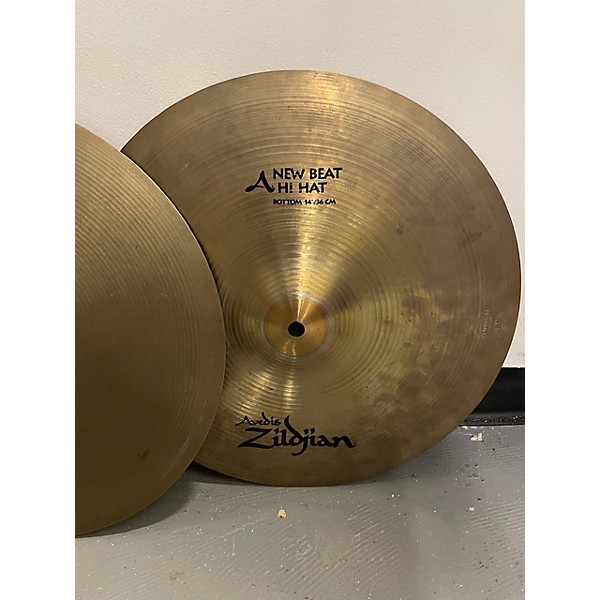 Used Zildjian Used Zildjian 14in New Beat Hi Hat Pair Cymbal