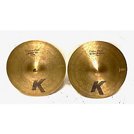 Used Zildjian Used Zildjian 14in K Custom Dark Hi Hat Pair Cymbal