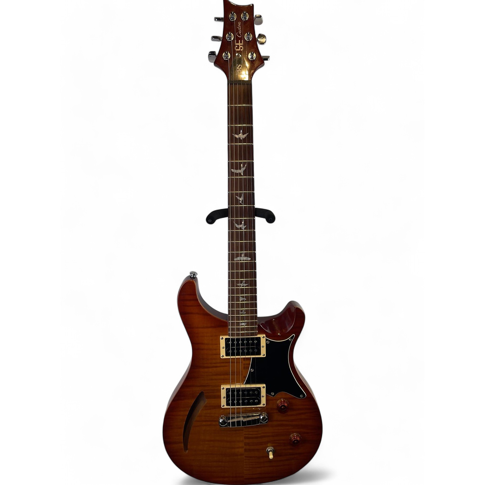 美品 希少セミホロウ PRS SE Custom22 Semi-Hollow Used 2007 PRS SE Custom 22 Semi-Hollowbody Tobacco Burst
