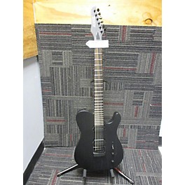 Used Kiesel Used Kiesel Solo 6 Evertune Jet Black Solid Body Electric Guitar