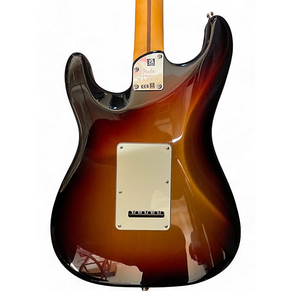 Used Fender Used 2022 Fender American Ultra Stratocaster HSS 3 Tone Sunburst Solid Body Electric Guitar