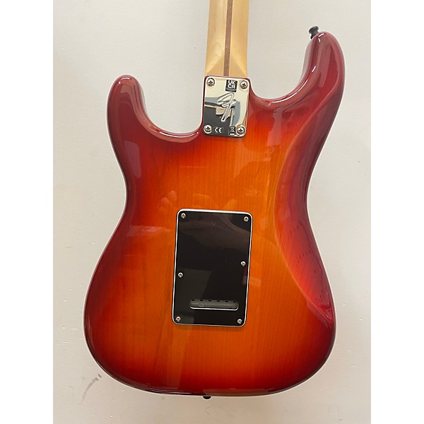 Used Fender Used Fender Player Stratocaster HSS Plus Top AGED CHERRY BURST Solid Body Electric Guitar