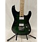 Used Charvel Used Charvel San Dimas Style 1 HH Green Flame Solid Body Electric Guitar