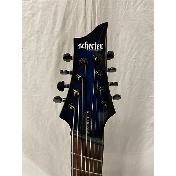 Used Schecter Guitar Research Used Schecter Guitar Research Sun Valley Super Shredder Sustainiac Blue Solid Body Electric ...