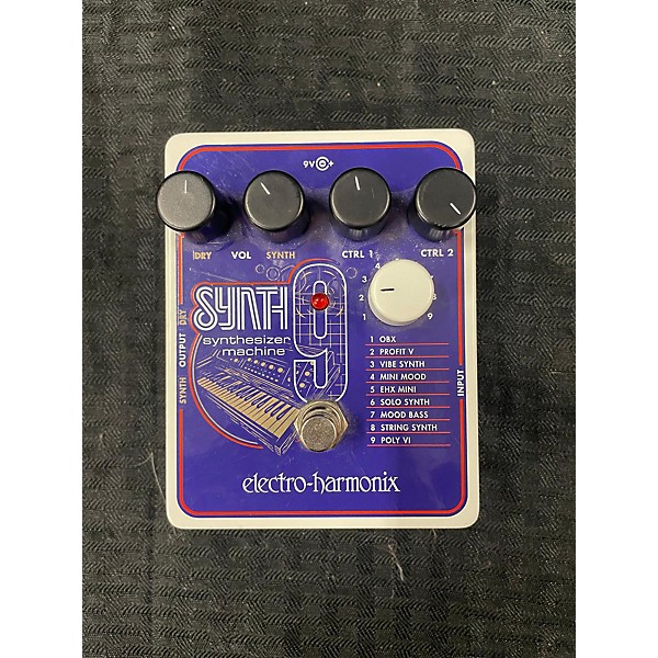 Used Electro-Harmonix SYNTH9 Synthesizer Effect Pedal