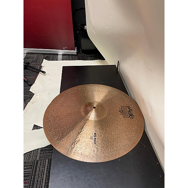 Used Paiste Used Paiste 22in 2002 Big Beat Cymbal