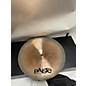 Used Paiste Used Paiste 22in 2002 Big Beat Cymbal