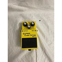 Used BOSS SD1 Super Overdrive Effect Pedal