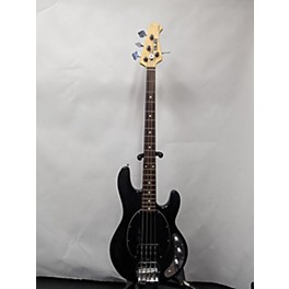 Used Sterling by Music Man Used Sterling By Music Man Sub 4 Trans Black Electric Bass Guitar