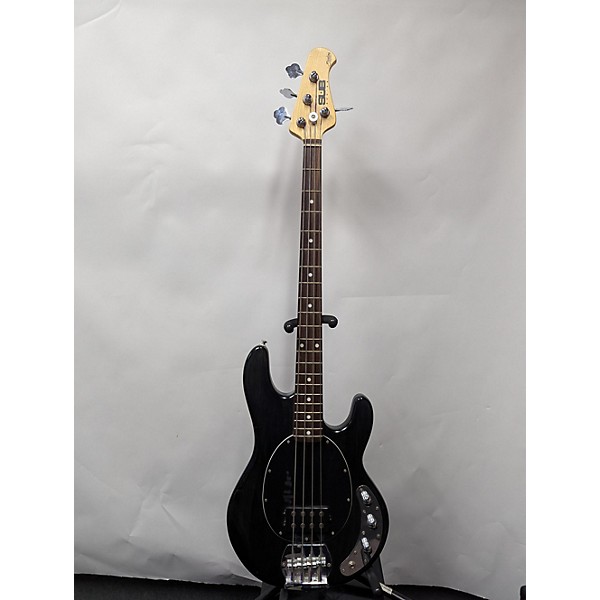 Used Sterling by Music Man Used Sterling By Music Man Sub 4 Trans Black Electric Bass Guitar