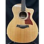 Used Taylor Used Taylor 214ce Natural Acoustic Electric Guitar thumbnail