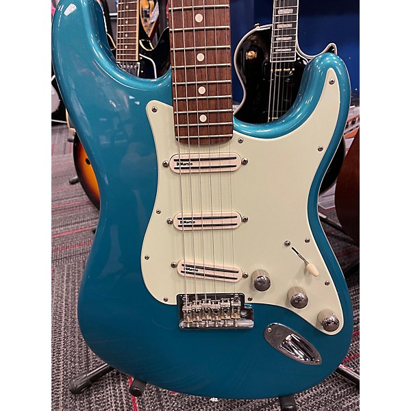 Used Fender Used Fender American Professional Stratocaster With Rosewood Neck Blue Solid Body Electric Guitar