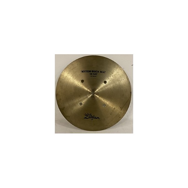 Used Zildjian Used Zildjian 14in Quick Beat Hi Hat Bottom Cymbal