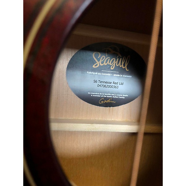 Used Seagull S6 Acoustic Guitar