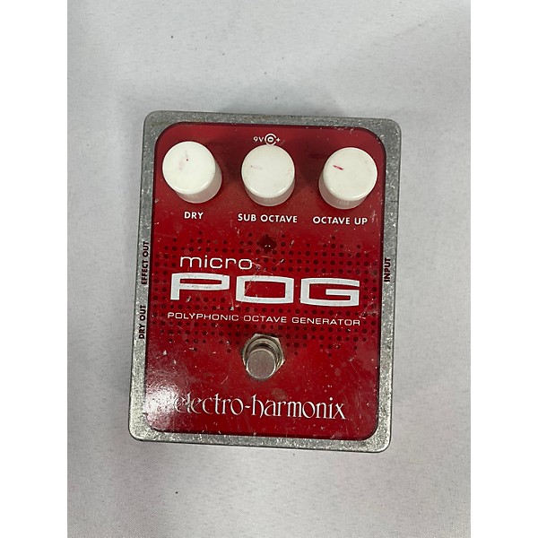 Used Electro-Harmonix Used Electro-Harmonix Micro Pog Polyphonic Octave Generator Effect Pedal