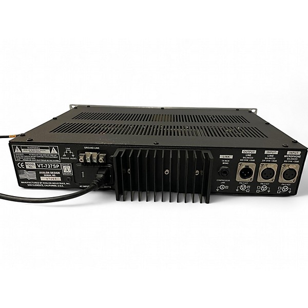 Used Avalon VT747SP Pure Class A Vacuum Tube Channel Strip