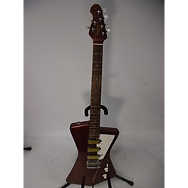 Used Sterling by Music Man Used Sterling By Music Man SAINT VINCENT GOLDIE Pink Solid Body Electric Guitar