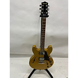 Used Sanatoga Used Sanatoga 335 Copy Gold Hollow Body Electric Guitar