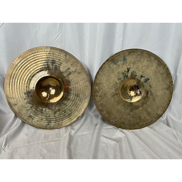 Used Zildjian Used Zildjian 14in A Custom Hi Hat Pair Cymbal