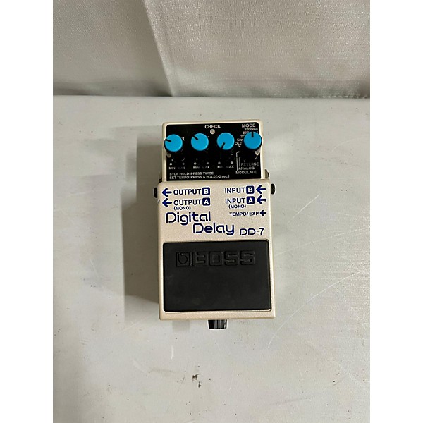 Used BOSS DD7 Digital Delay Effect Pedal