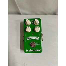 Used TC Electronic Corona Chorus Effect Pedal