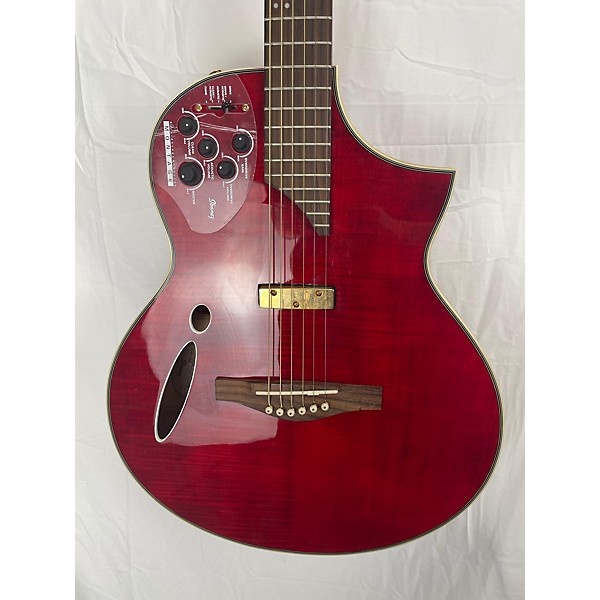 Used Ibanez MSC550TRD Red Acoustic Guitar