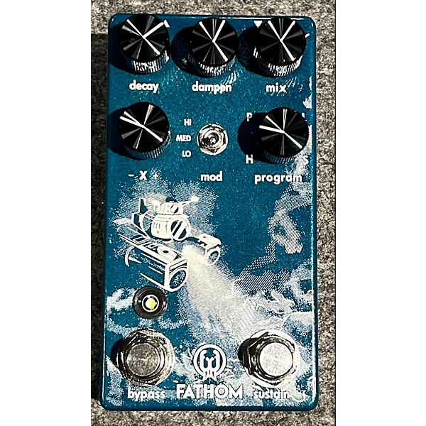 Used Walrus Audio Used Walrus Audio Fathom Reverb Effect Pedal