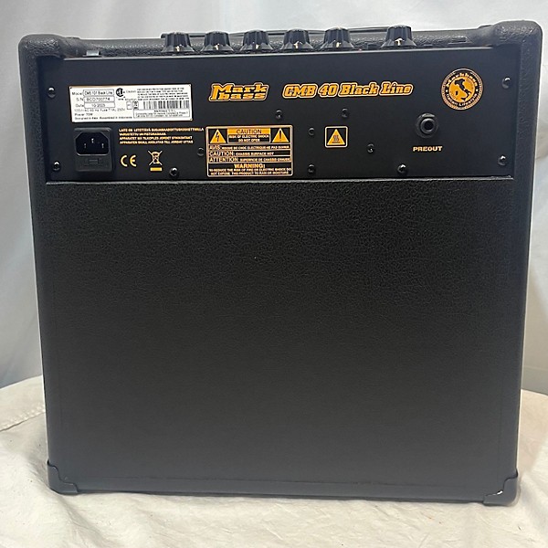 Used Markbass CMB 40 BLACK LINE Bass Combo Amp