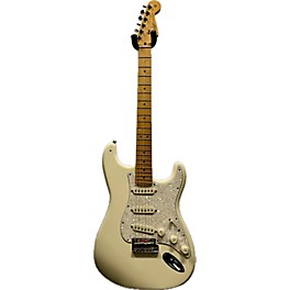 Used Fender Used 2021 Fender American Standard Stratocaster Olympic White Solid Body Electric Guitar