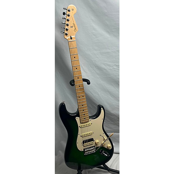 Used Fender Used Fender Player Plus Stratocaster HSS Trans Green Solid Body Electric Guitar