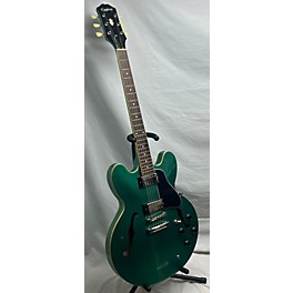 Used Epiphone Used Epiphone ES335 Inverness Green Hollow Body Electric Guitar