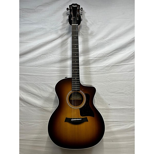 Used Taylor Used Taylor 214CE Koa 2 Tone Sunburst Acoustic Electric Guitar