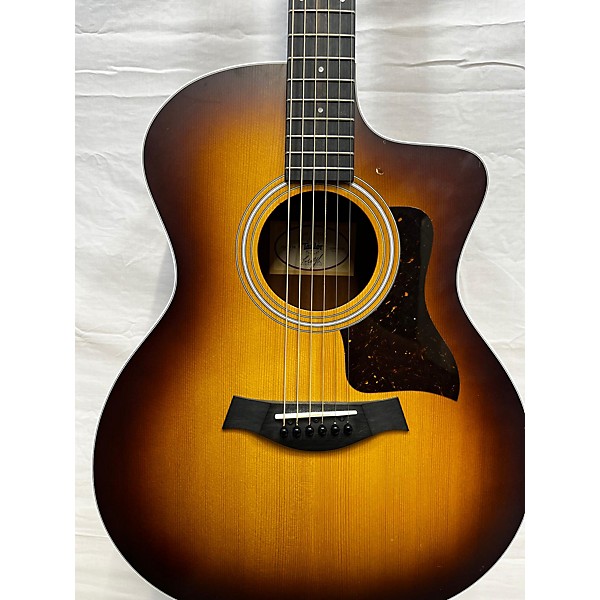 Used Taylor Used Taylor 214CE Koa 2 Tone Sunburst Acoustic Electric Guitar