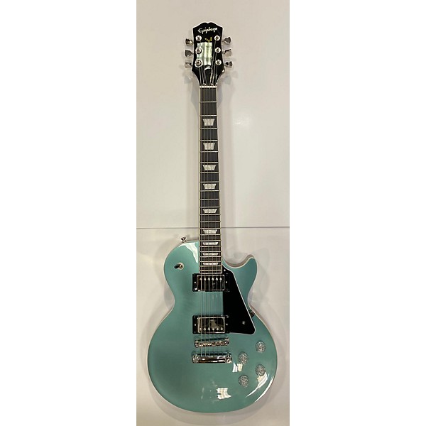 Used Epiphone Used Epiphone Les Paul Modern Teal Solid Body Electric Guitar