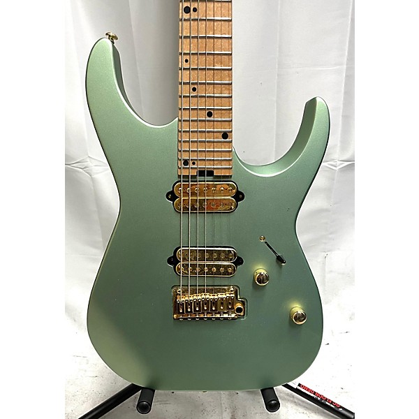 Used Charvel Used Charvel Angel Vivaldi DK24-7 Nova Satin Sage Green Solid Body Electric Guitar